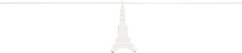 Origami Jewellery Origami Eiffel Tower Necklace in Solid Silver - Lyst