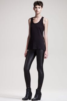 Rag & Bone Renard Leather Leggings - Lyst