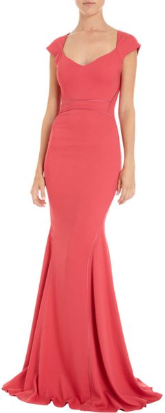 Zac Posen Sweetheart Neck Gown - Lyst