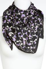 Marc By Marc Jacobs Exeter Print Silk Scarf