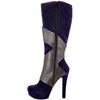 Michael Antonio Bowen Velvet Pu in Blue (navy) - Lyst