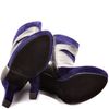 Michael Antonio Bowen Velvet Pu in Blue (navy) - Lyst