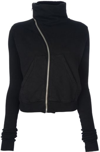 Rick Owens Asymmetric Zip Jacket - Lyst