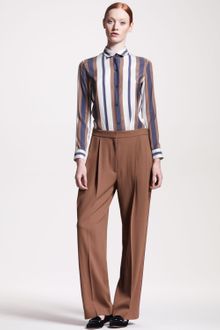 The Row Pleated Wideleg Pants - Lyst