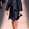 Valentino  Mikado Long Sleeve Tunic Dress in Blue (blu) - Lyst