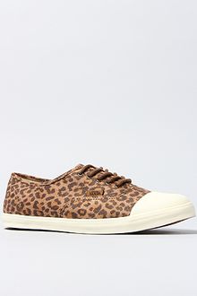 Vans The Authentic Lo Pro Tc Sneaker in Leopard Suede and Marshmallow - Lyst