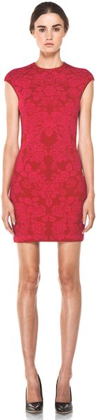 Alexander McQueen Mini Dress  - Lyst