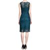 Dolce & Gabbana Lace Overlay Sheath Dress in Blue (petrol) - Lyst