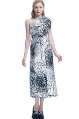 Giles Architectural Smashed Glass Dress