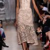 Giles  Lasercut Leather Bustier Dress in Beige (nude) - Lyst