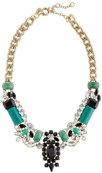 J.Crew Crystalencrusted Collar Necklace - Lyst