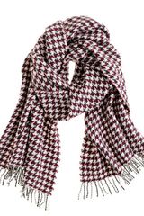 J.Crew Wool Houndstooth Scarf