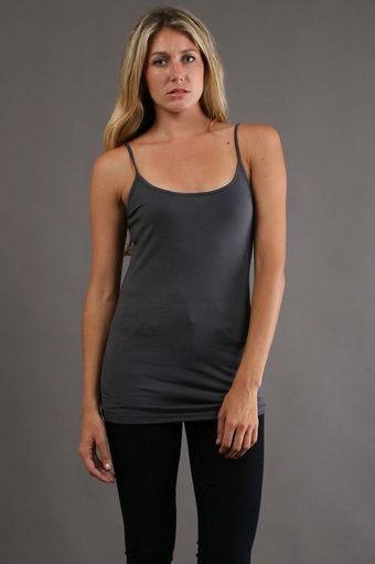 Tysa Tank Top in Zinc 30 Off - Lyst
