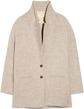 Vanessa Bruno Athé Oversized Woolblend Coat - Lyst