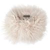 Alexander Mcqueen Shearling Collar in Gold (champagne) - Lyst