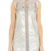 Alexander Mcqueen Shearling Collar in Gold (champagne) - Lyst