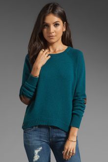 Autumn Cashmere Hi Lo Side Button Sweater - Lyst