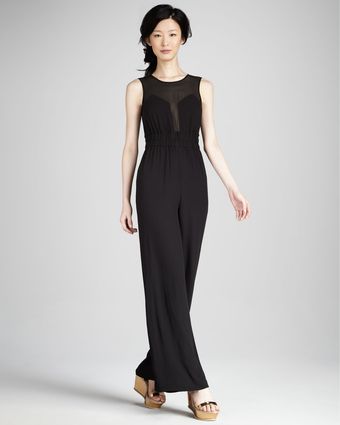 BCBGMAXAZRIA Kiara Sleeveless Jumpsuit - Lyst