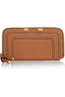 Chloé Marcie Leather Ziparound Wallet - Lyst