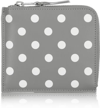 Comme Des Garçons Polkadot Leather Coin Purse - Lyst