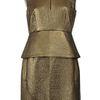 Diane Von Furstenberg Diane Von Furstenberg Dress in Gold - Lyst