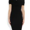 Donna Karan New York Cutout Cashmereblend Dress in Black - Lyst