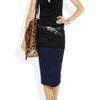 Donna Karan New York Hookfastening Leather Belt in Black - Lyst
