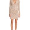 Elie Saab Vanilla Fully Embroidered Mini Dress in White (vanilla) - Lyst