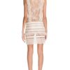 Elie Saab Vanilla Lace Mini Dress in White (vanilla) - Lyst