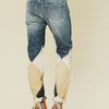 Free People La Plata Patchwork Jean in Blue (blue patchwork) - Lyst