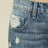 Free People La Plata Patchwork Jean in Blue (blue patchwork) - Lyst