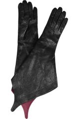 Haider Ackermann Pointed Leather Gloves