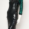 Lanvin Sequin Tshirt Dress in Green - Lyst