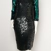 Lanvin Sequin Tshirt Dress in Green - Lyst