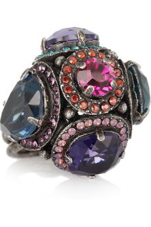 Lanvin Tutti Frutti Swarovski Crystal Ring - Lyst