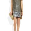 Matthew Williamson Beadembellished Brocade Dress in Multicolor (bronze) - Lyst