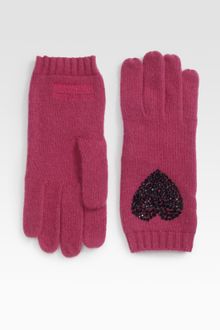 Moschino Cheap & Chic Heart Gypsy Gloves - Lyst