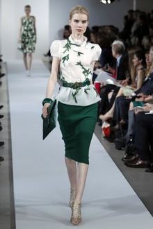 Oscar de la Renta Oscar De La Renta Blouse - Lyst