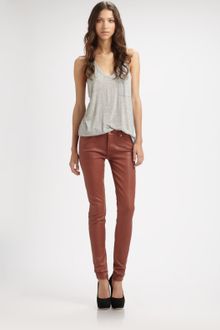 7 For All Mankind Highshine Gummy Skinny Jeans - Lyst