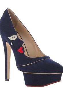 Charlotte Olympia Slip On Pump - Lyst