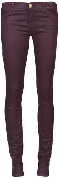 Current/Elliott Coated Huckleberry Jean Legging - Lyst