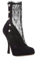 Dolce & Gabbana Floral Lace Pump
