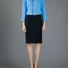 Dsquared2 Jeweled Button Cropped Jacket in Blue - Lyst