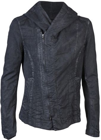Julius Hooded Twill Jacket - Lyst