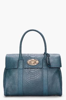 Mulberry Bayswater Silky Snake Print Tote  - Lyst