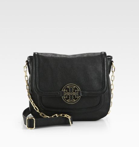 Tory Burch Amanda Crossbody in Black - Lyst