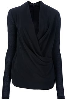 Victoria, Victoria Beckham Draped Top - Lyst