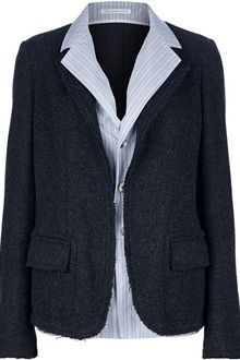 Y's Yohji Yamamoto Fitted Jacket - Lyst