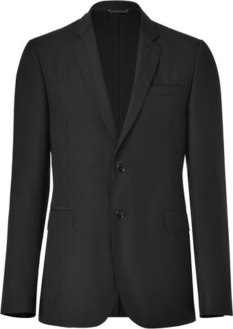 Costume National Black Woolsilk Blazer - Lyst