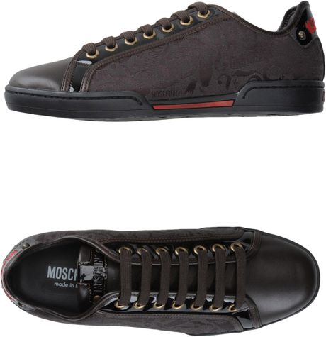 Moschino Sneakers in Brown for Men - Lyst